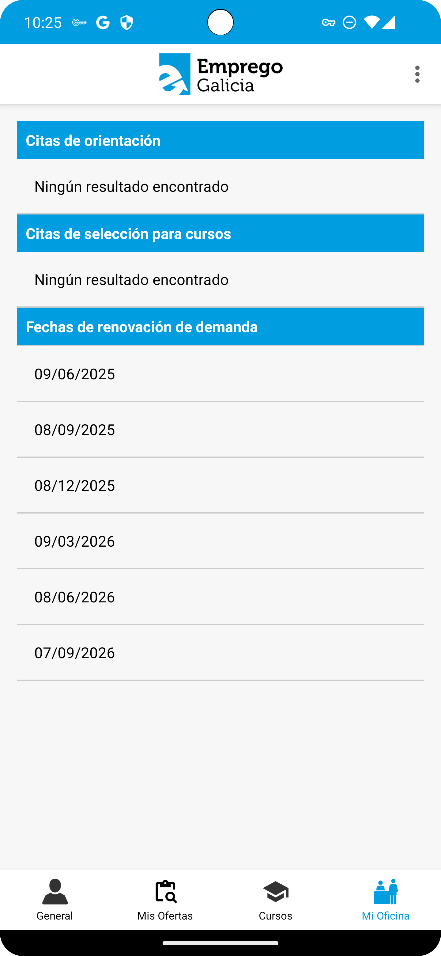 pantalla de axenda de mobem en android